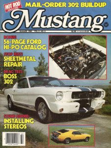 MUSTANG by HOT ROD 1984 SUM V 2, #2 - GT350 WEBER, DRAG PACK BOSS